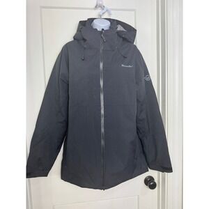 Moosejaw hooded insulated jacket medium black